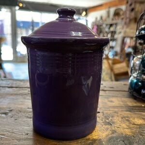 Fiestaware utensil crock